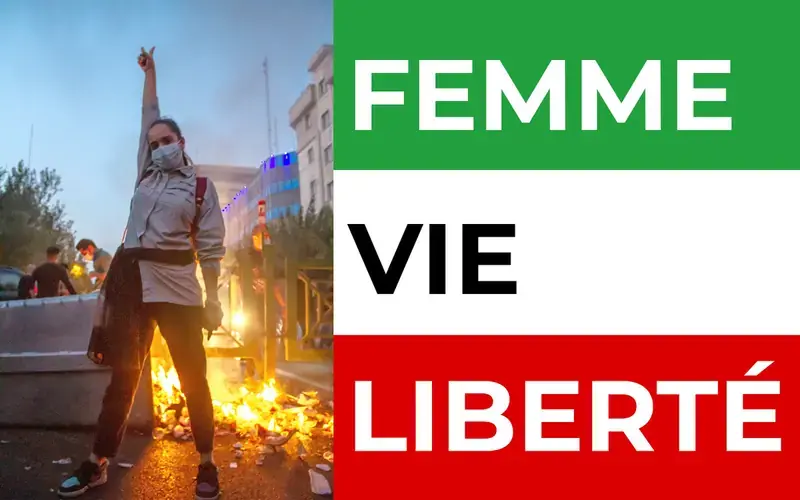 Femme, Vie, Liberté, Médiathèque Marguerite Yourcenar, Paris