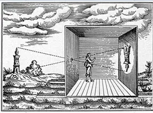 Une Camera Obscura au Cloître Saint-Trophime, Amphithéâtre, Arles