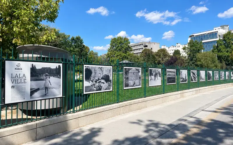 LALA photographie sa ville, Jardin Villemin - Mahsa Jîna Amini, Paris