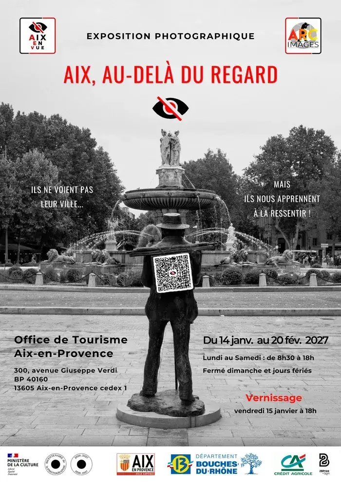 'Aix, au-delà du regard', Office de Tourisme de la Ville d'Aix-en-Provence, Aix-en-Provence