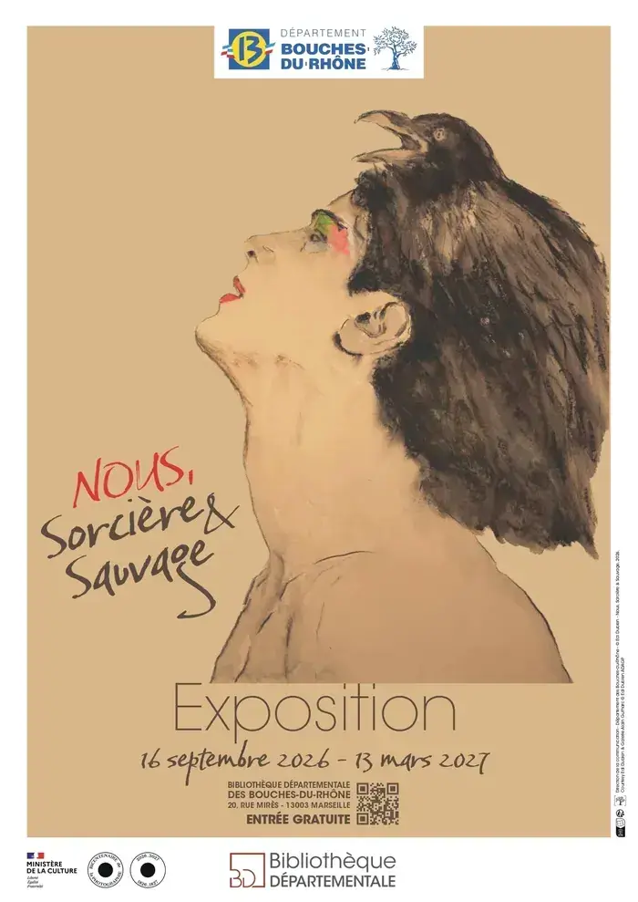 Nous, Sorcière & Sauvage, Bibliothèque départementale des Bouches-du-Rhône, Marseille
