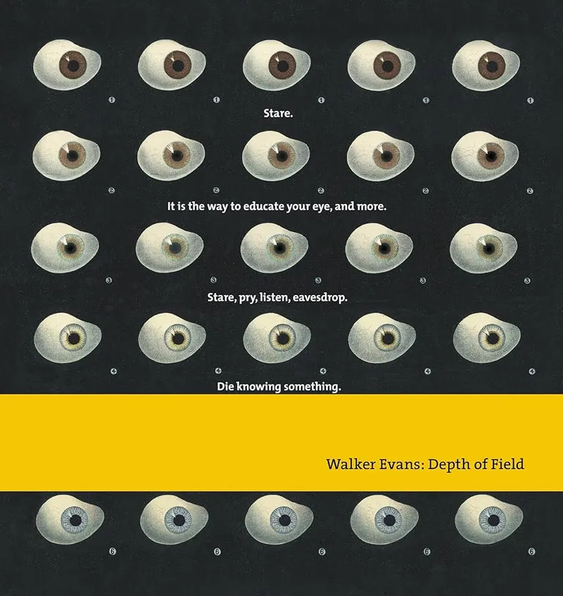Couverture de Walker Evans : Depth of Field