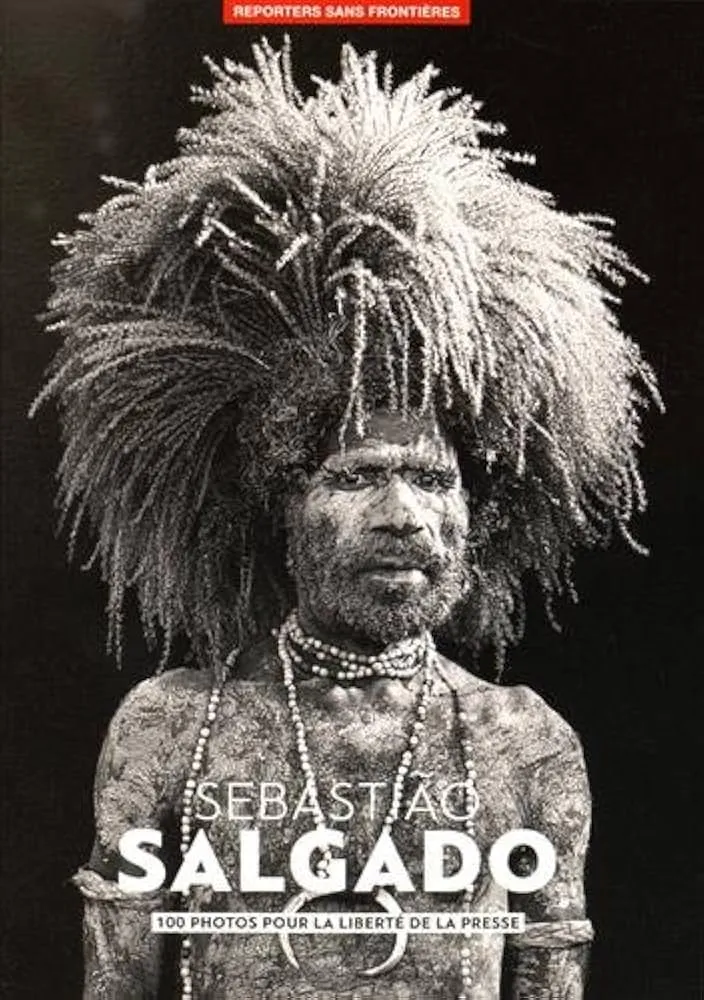 Couverture de 100 photos de Sebastiao Salgado pour la liberté de la presse