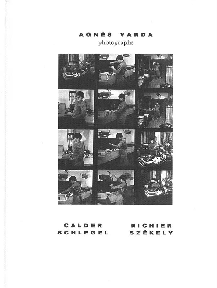 Couverture de Calder, Richier, Schlegel, Székely par Agnès Varda