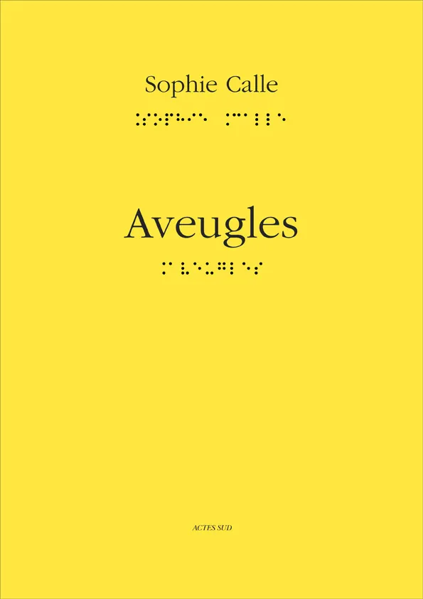 Couverture de Aveugles = [titre en braille]